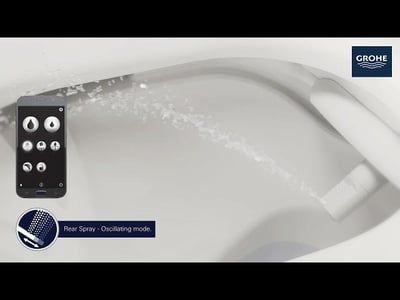 GROHE｜Sensia Arena 懸壁式l壁掛式精品智慧SPA馬桶-39922SHO10