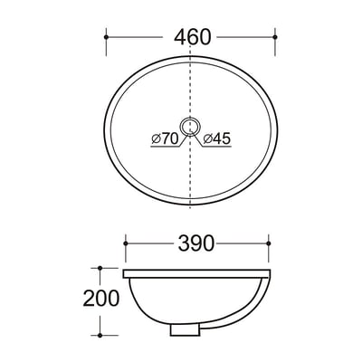Cassido - 檯下盆 / BU-102 BU-200 BU-300 BU-400 B-401 B-4028