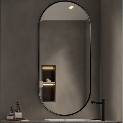 KOTES-X - 鋁框橢圓形防爆掛鏡 F-70.11