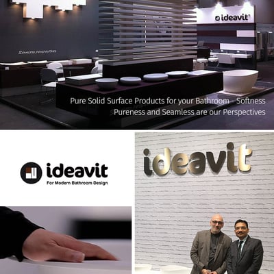 IDEAVIT - 方形弧角/薄邊台上盆 - KW2101-B (無溢水口)12