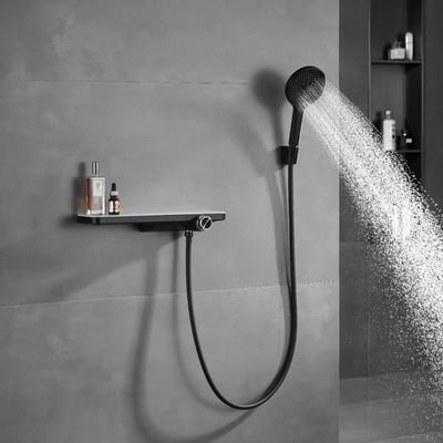 IDEAVIT - 多功能旋鈕淋浴龍頭(淋浴花灑)  - RD-11716-B/S/G/W/HB/HS/HG1