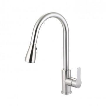 Day&Day - 304 不繡鋼檯面伸縮花灑龍頭 / ED-KS835051