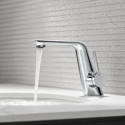 DE. •  雷普斯系 SilverFlow Basin Faucet 面盆龍頭 SD - 5021 - Pb5