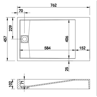 IDEAVIT - 人造石台上面盆 - ST-0101.22