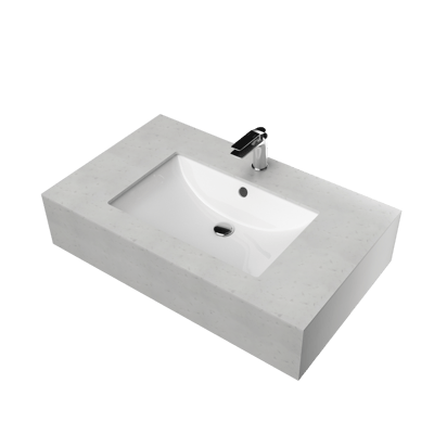 JiangPin - 奈米系列深槽型 / 下崁面盆 - 產品如圖(不含檯面)2