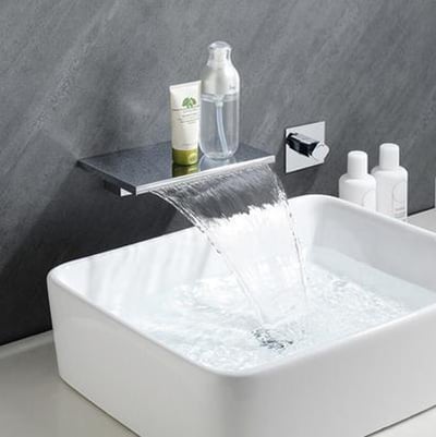 DE系列 -埋壁式瀑布面盆龍頭 - PB-70091-M3