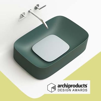 Corona 特殊訂製配色台上面盆 - C-100X1-R1