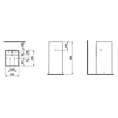 瑞士 LAUFEN - 獨立式面盆  /  81133.12