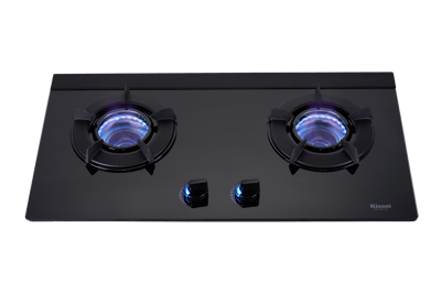 檯面式內焰玻璃雙口爐-RB-N212G(B)2