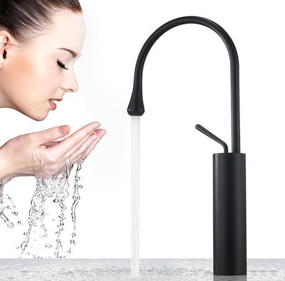 DE - 鵝頸龍頭 - 水滴型造型面盆龍頭 - G.8.565924