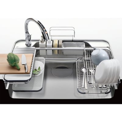 LIXIL 驪住 - 3D立體不鏽鋼靜音大水槽 | 日本原裝進口(A9U壓花款/A9M平光款)1