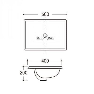 Cassido - 檯下盆 / BU-102 BU-200 BU-300 BU-400 B-401 B-4026