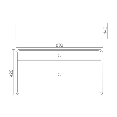 MRBEAR - NEW!! 檯上盆 / PMA-1023-802