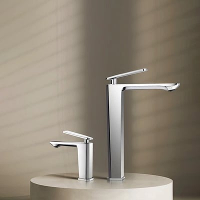 DE . 極簡導邊形把手設計長款 - 面盆龍頭  / L-6303.2(複製)4