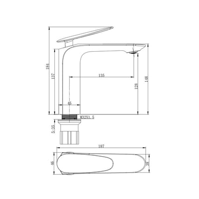 DE系列 - 克羅萊系列 / 面盆龍頭 - YG-100328 / G / S / B / GB12