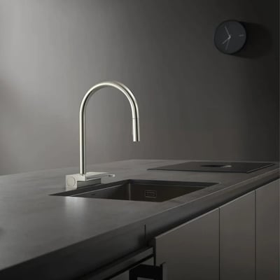 Hansgrohe Aquno Select M81 廚房抽拉瀑布龍頭 - 738378004
