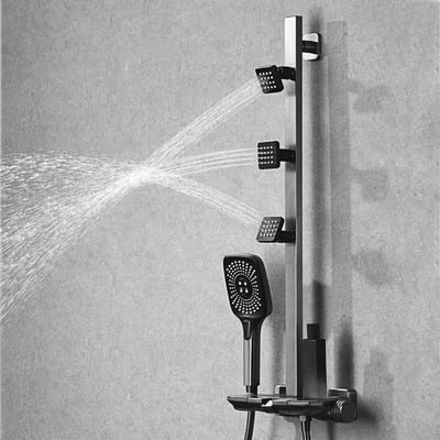 IDEAVIT - 幻淋飛雨多角度花灑 V9006-R / 淋浴柱花灑 V9010-R / 淋浴龍頭 V9008-R2