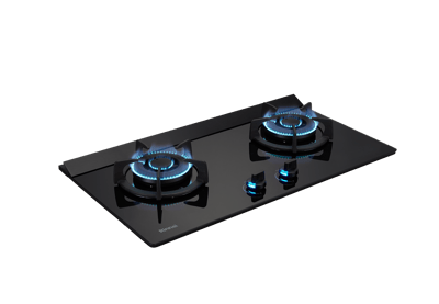 檯面式極炎玻璃雙口爐-RB-M2610G(B)2