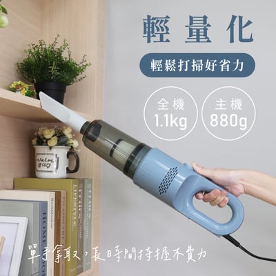 ｜KINYO｜輕巧兩用手持吸塵器｜KVC-62256