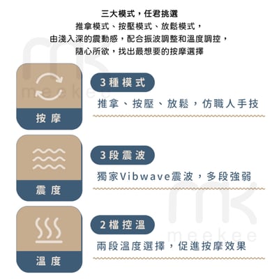 ｜meekee ｜好關膝-溫感膝蓋按摩器｜7