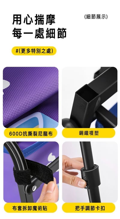 ｜限量｜正版授權｜迪士尼魯斯佛MINI戶外摺疊拖車｜9