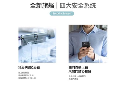 ｜arpha M1 3D人臉識別智慧電子鎖｜八合一靜音全自動含基本安裝｜獨家加贈原廠電池+手環+磁卡x4，市價5670｜8
