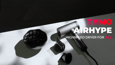 ｜TYMO｜AIRHYPE 高速負離子吹風機｜1500W多段溫控｜自動逆風清潔17