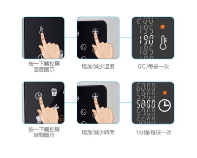 ｜Glolux｜大容量7.5公升陶瓷智能氣炸鍋升級版15
