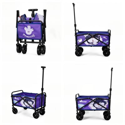 ｜限量｜正版授權｜迪士尼魯斯佛MINI戶外摺疊拖車｜11