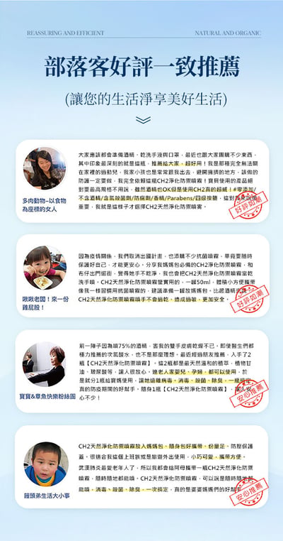 ｜品好物｜CH2 天然淨化防禦噴霧15