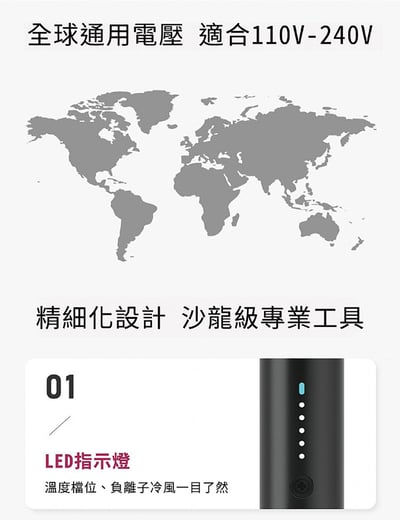 ｜TYMO｜AIRFLOW 全能秀髮造型器｜直捲兩用、陶瓷板、冷熱風｜13