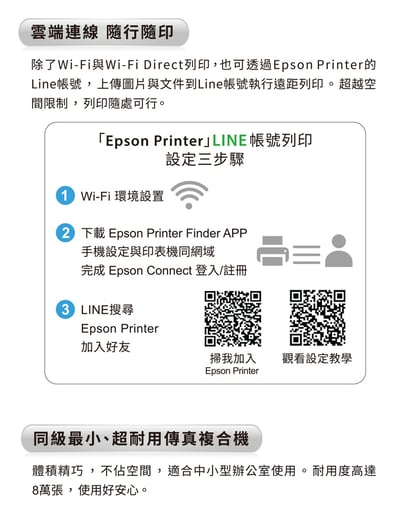 ｜品好物｜EPSON 商用WiFi智慧遙控四合一傳真複合印表機WF-3821｜雙面列印｜影印｜掃描｜傳真｜自動進紙匣ADF｜6