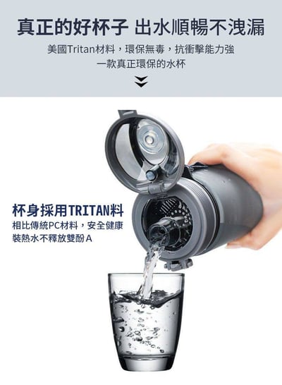 隨身攜帶量子運動水壺(顏色隨機)3
