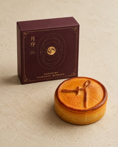 HUNGHUNG 2026 中秋限定《月序》雙味月餅6入禮盒(完售)10