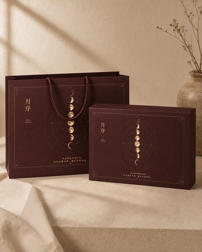 HUNGHUNG 2026 中秋限定《月序》雙味月餅6入禮盒(完售)3