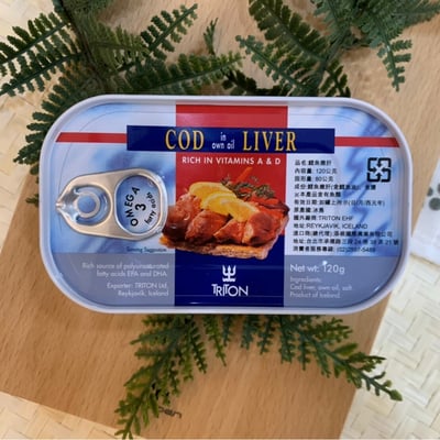 鱈魚肝120g/個1