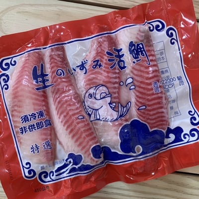 生食級鯛魚片4入450g/包2