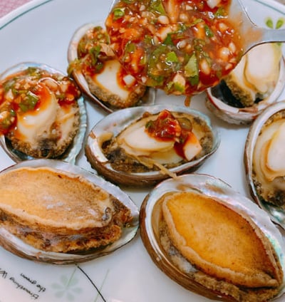 活凍帶殼鮑魚(7-8粒500克)1