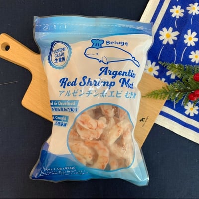 生食級阿根廷紅蝦仁 454g/包1