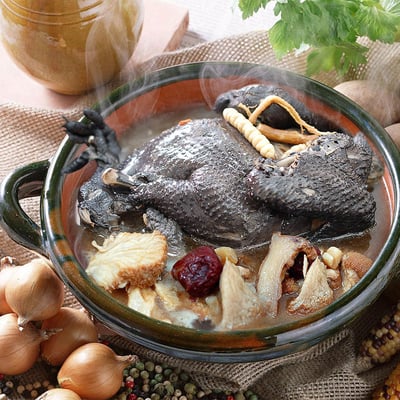 特大猴頭養生烏骨雞2包(2.5kg/包)2