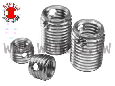 3孔自攻螺紋襯套 (薄壁)-鐵1