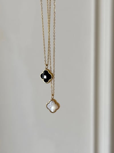 316L Four Leaf Clover Necklace 四葉幸運草項鍊2