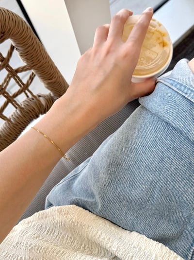 316L Side Embossed Bracelet 側身壓花手鍊3