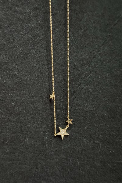 S925 Star Constellation Necklace 星辰亮片項鍊2