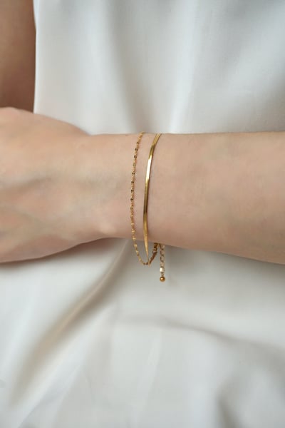 316L Dainty Two-Layer Bracelet 造型雙層手鏈2