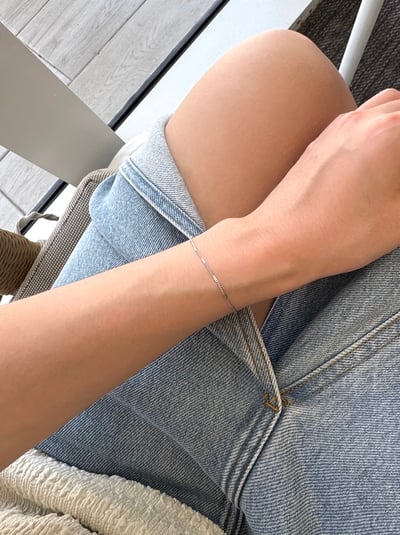 316L Side Embossed Bracelet 側身壓花手鍊2