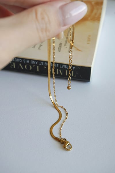 316L Dainty Two-Layer Bracelet 造型雙層手鏈4