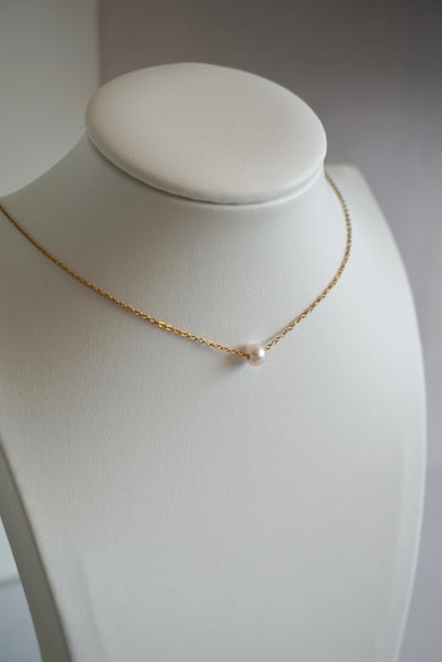 316L Mini pearl necklace 迷你小珍珠項鏈3