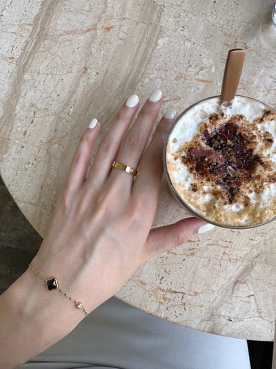 18K Heart Diamond Ring 心型鋯石戒指4