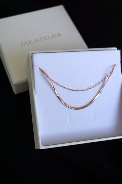 316L Dainty Two-Layer Bracelet 造型雙層手鏈5